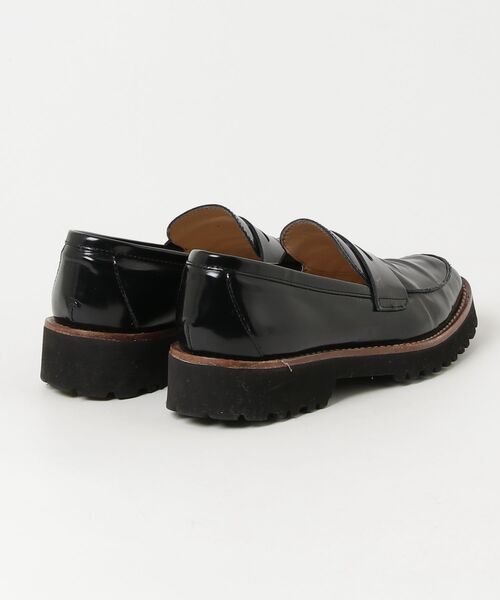 【美品】ファビオルスコーニ モカシューズ 36 FABIO RUSCONI（ファビオルスコーニ） モカシンシューズ 36 ブラック