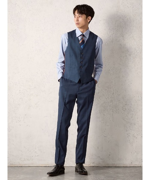 「Perfect Suit FActory」 「EDWIN」スラックス S カーキ メンズ_画像6