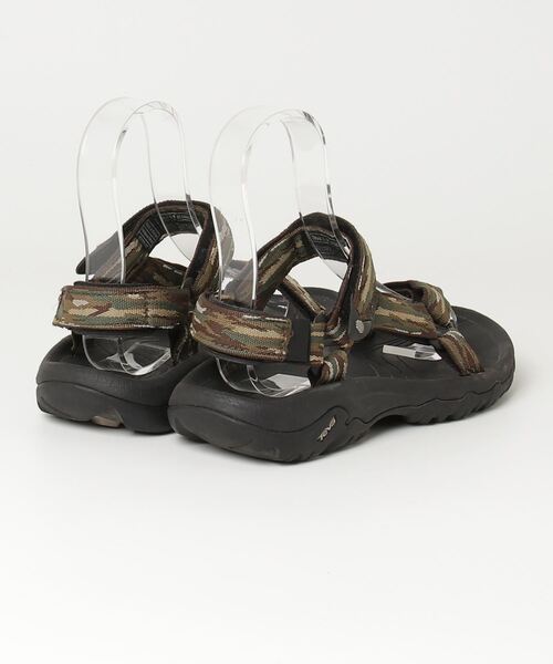「Teva」 フラットサンダル 23.5cm グリーン レディース_画像2