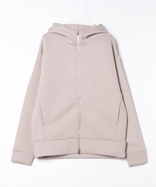 「NANO universe」 ジップアップパーカー L グレー レディース_画像2