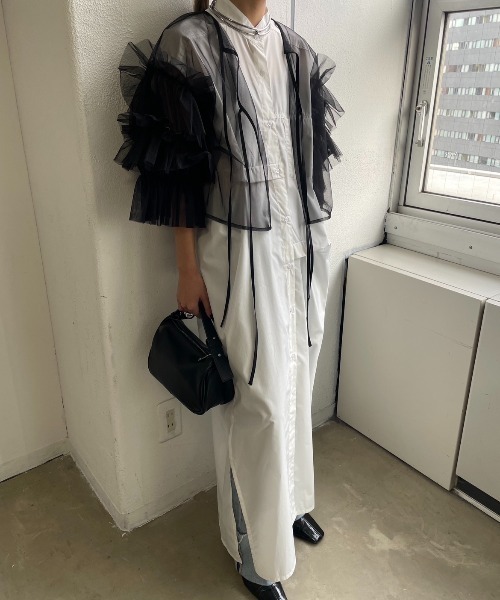 「AIC.」 ボレロ FREE グレー レディース_画像5