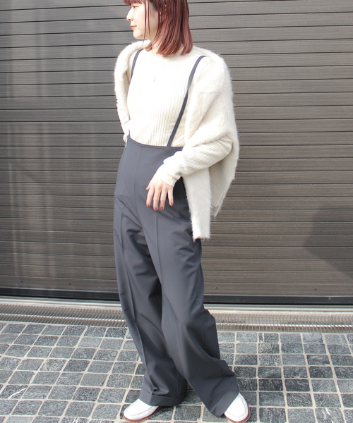 「Rouge vif」 長袖ニット フリー サックスブルー レディース_画像9