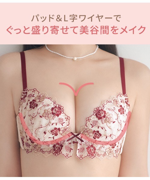 PEACH JOHN（ピーチジョン） ブラジャー ショーツセット もりこれ
