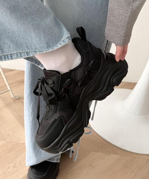 WEGO ウィゴー スニーカー WEGO リボンデザイン厚底スニーカー レディース ZOZOTOWN Yahoo 店 - 通販 - Yahoo ショッピング