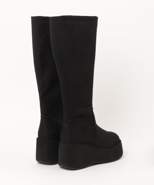 「Shoes in Closet」 ロングブーツ LL ブラック レディース_画像2