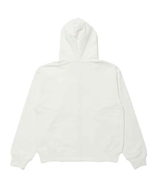 STUDIO SEVEN ジップアップパーカー MEDIUM ホワイト メンズ