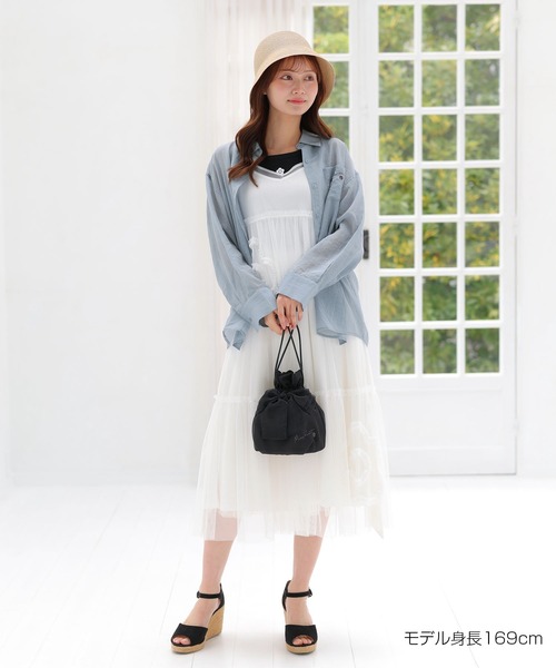 MARY QUANT（マリークヮント） ブラウス シャツ マリークワント シアー