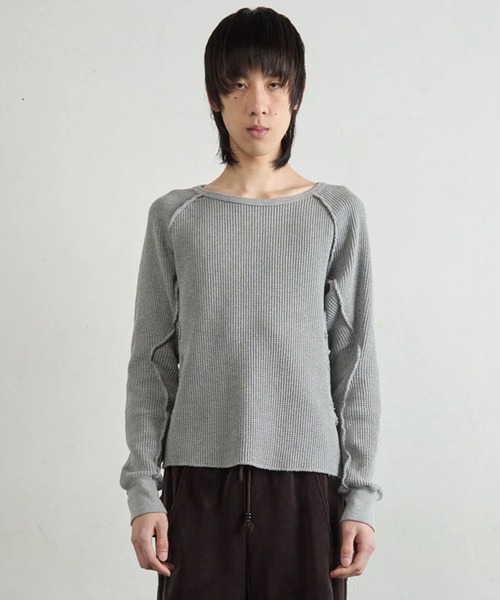 NVRFRGT（ネヴァーフォーゲット） tシャツ 「NVRFRGT」WAFFLE THERMAL