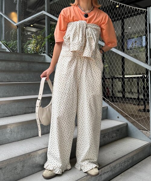 「HELLO.SANFRANCISCO」 オールインワン ONE SIZE オフホワイト レディース