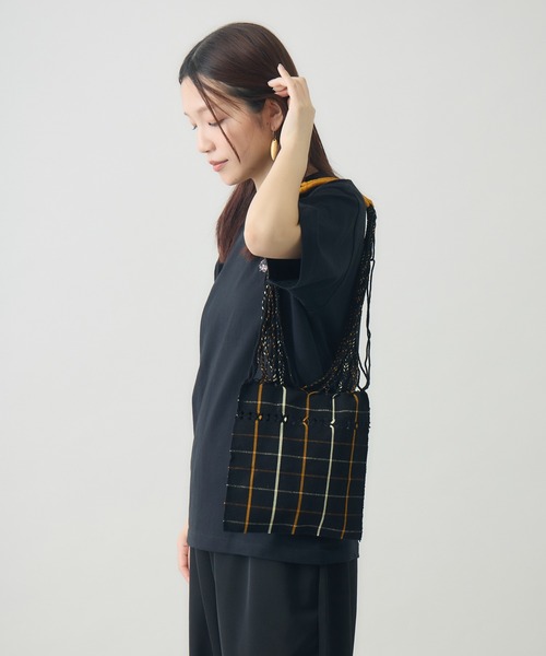 kuros'（クロス） トートバッグ ハンモックサコッシュ タータン