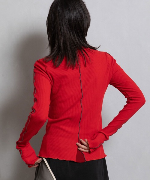 「MARECHAL TERRE」 長袖カットソー MEDIUM ホワイト レディース_画像3