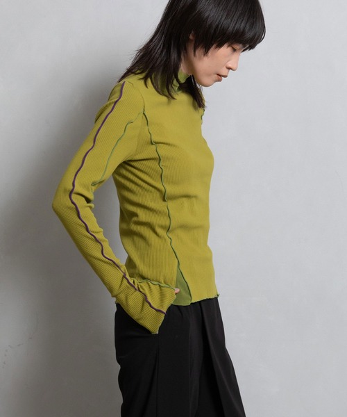 「MARECHAL TERRE」 長袖カットソー MEDIUM ホワイト レディース_画像7