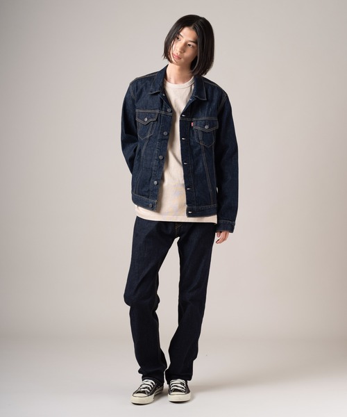 「Levi's」 デニムジャケット S ダークインディゴブルー メンズ_画像6