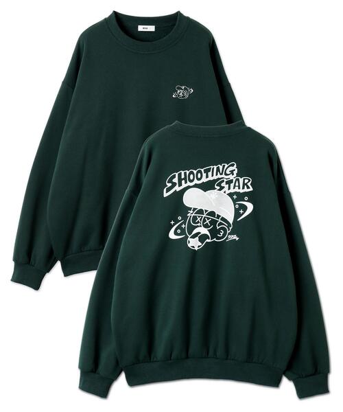 「WEGO」 スウェットカットソー MEDIUM ホワイト メンズ_画像4