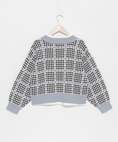 「pom ponette junior」 「KIDS」カーディガン M ベージュ キッズ_画像2
