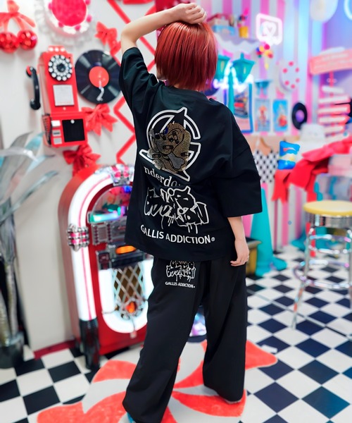 GALFY（ガルフィー） tシャツ 「別注」GA×GALFY-安定の別注キラキラ犬