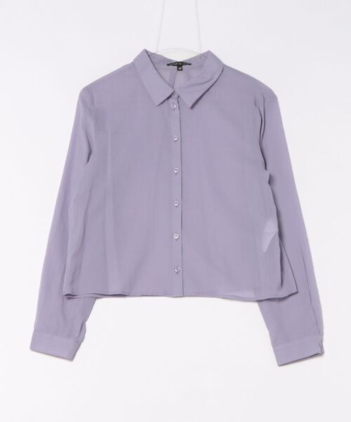 To b. by agnes 「To b.」 長袖シャツ 38 パープル系その他 レディース 