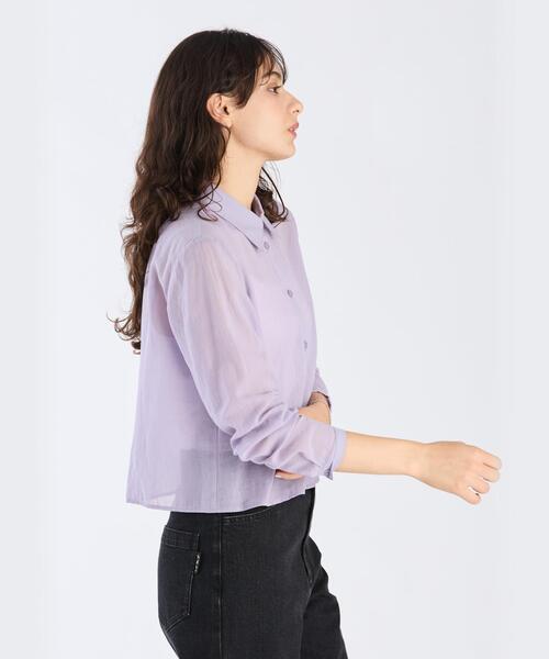 To b. by agnes 「To b.」 長袖シャツ 38 パープル系その他 レディース 