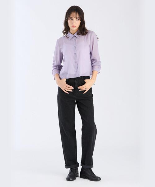 To b. by agnes 「To b.」 長袖シャツ 38 パープル系その他 レディース 