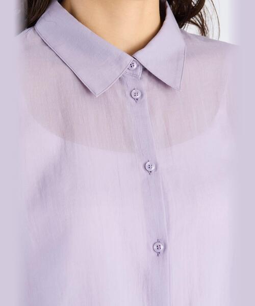 To b. by agnes 「To b.」 長袖シャツ 38 パープル系その他 レディース 