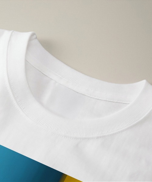 「MAMIAN」 「United Athle」半袖Tシャツ L ホワイト×ピンク レディース_画像9