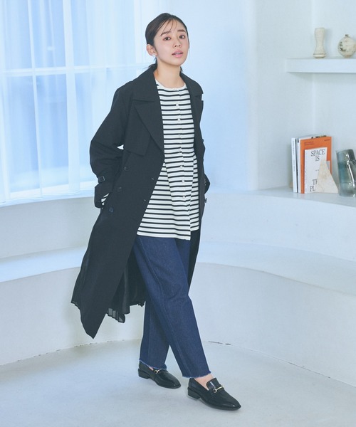 「mysty woman」 デニムパンツ SMALL ブルー レディース_画像4