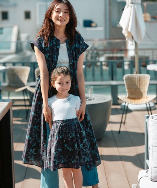 「ANY」 「KIDS」ドッキングワンピース 140 ネイビー キッズ_画像3