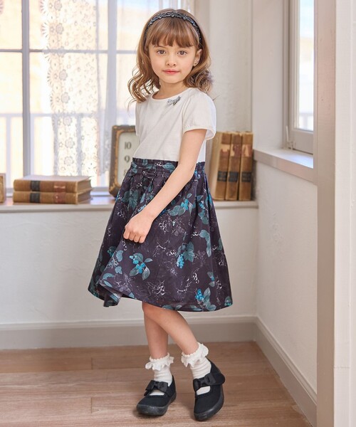 「ANY」 「KIDS」ドッキングワンピース 140 ネイビー キッズ_画像5