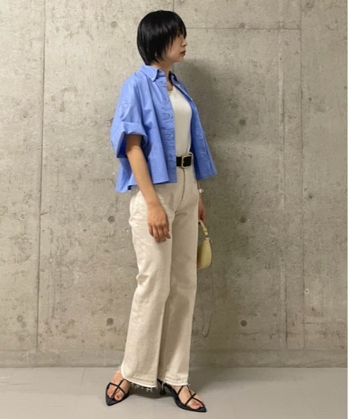 「Mila Owen」 デニムパンツ 0 ブルー レディース_画像2