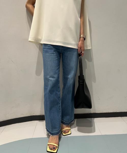 「Mila Owen」 デニムパンツ 0 ブルー レディース_画像3