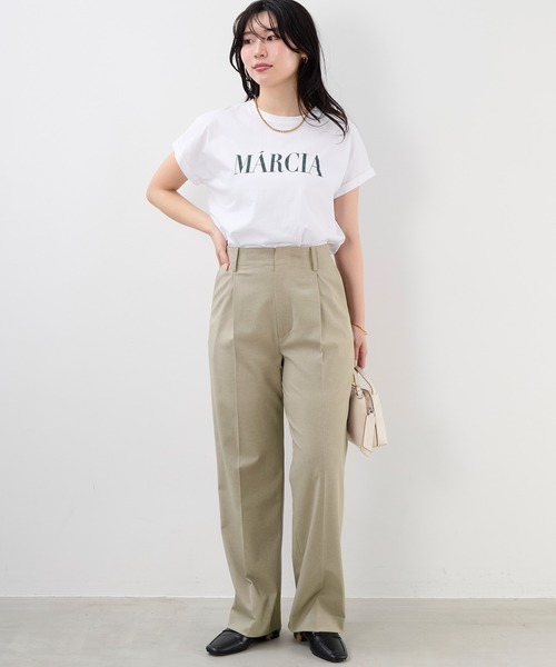 「MICA&DEAL」 半袖Tシャツ 36 レンガ レディース_画像2