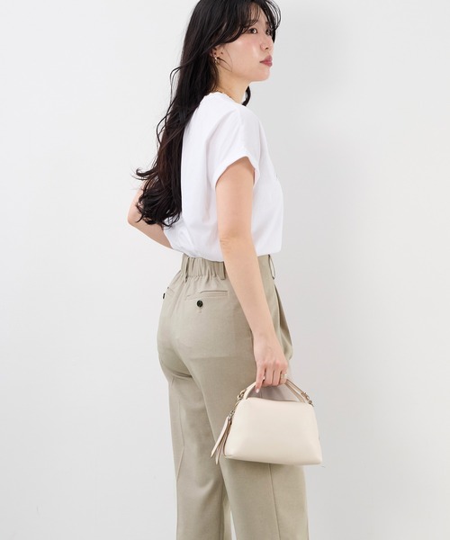「MICA&DEAL」 半袖Tシャツ 36 レンガ レディース_画像6