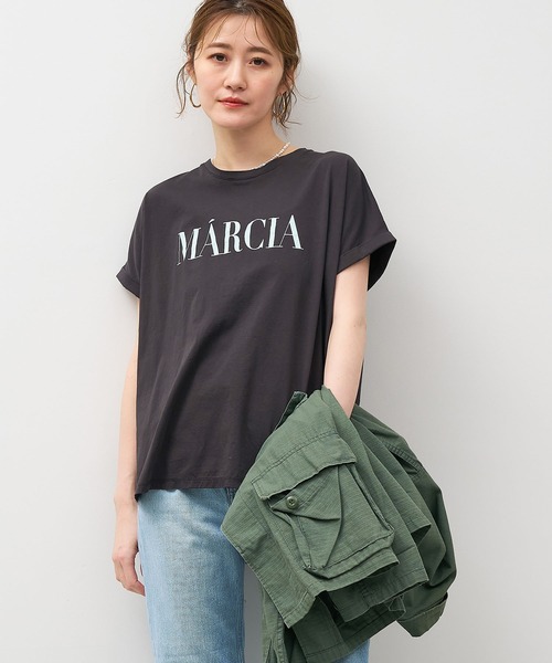 「MICA&DEAL」 半袖Tシャツ 36 レンガ レディース_画像9