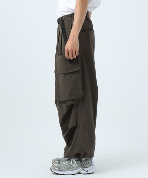 「BAYFLOW」 カーゴパンツ「urumaコラボ」 LARGE カーキ メンズ_画像5