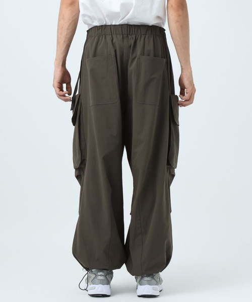 「BAYFLOW」 カーゴパンツ「urumaコラボ」 LARGE カーキ メンズ_画像6