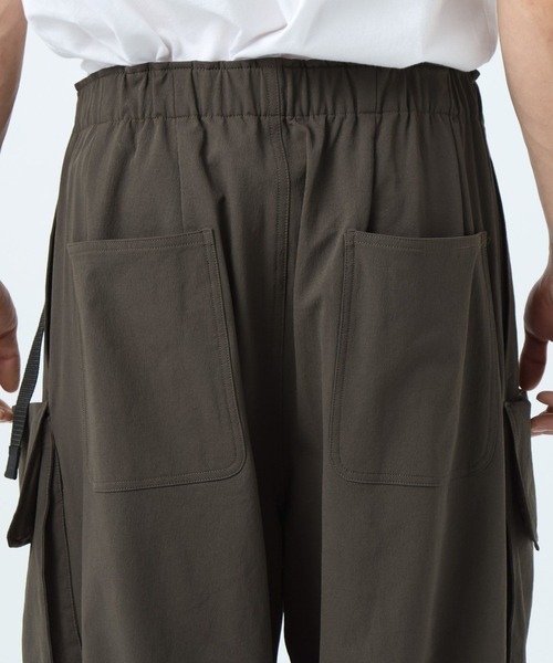 「BAYFLOW」 カーゴパンツ「urumaコラボ」 LARGE カーキ メンズ_画像8