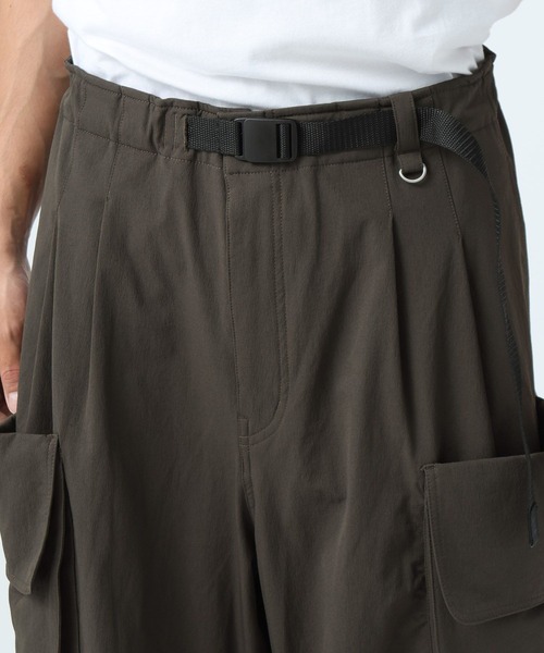 「BAYFLOW」 カーゴパンツ「urumaコラボ」 LARGE カーキ メンズ_画像9