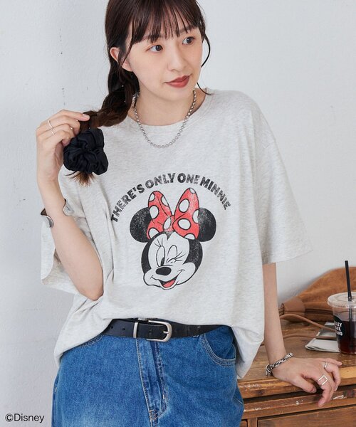 Discoat（ディスコート） tシャツ 半袖 「Enlude」Disneyヴィンテージ 