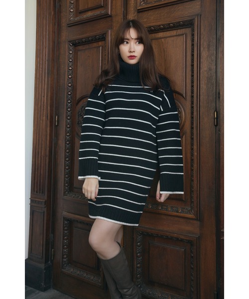 「Her lip to」 ニットワンピース S ホワイト レディース_画像5