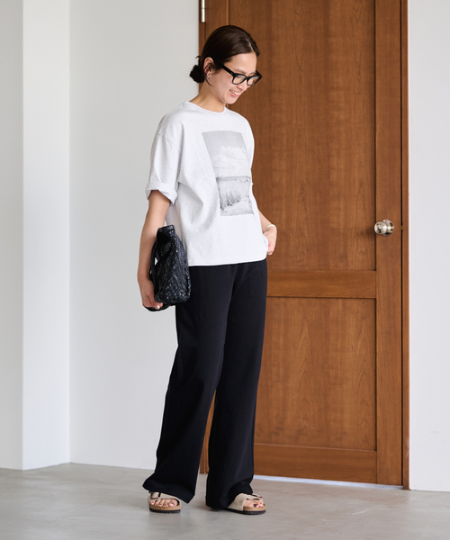 FRAMeWORK（フレームワーク） tシャツ 半袖 「追加」PHOTO T-SHIRT 3
