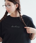 tシャツ 半袖 チュール切替 ロゴTシャツ レ...の詳細画像4