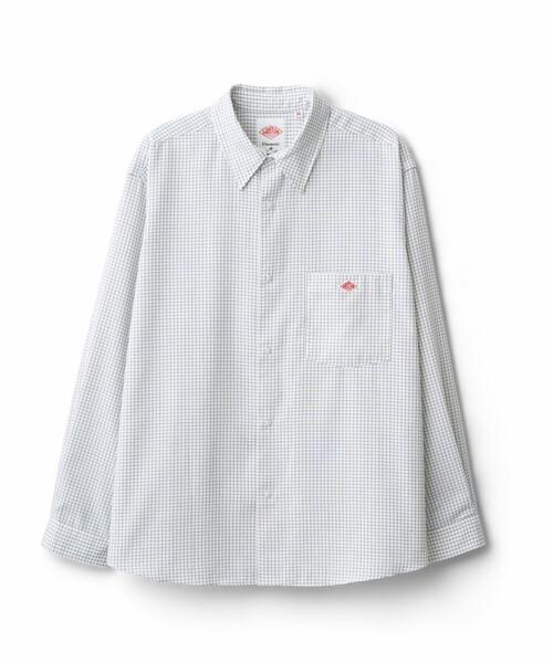 Danton（ダントン） 長袖シャツ 36 ホワイト レディース : ZOZOTOWN