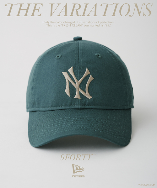 NEW ERA（ニューエラ） キャップ 帽子 メンズ 別注 FRESH CLEAN NYY