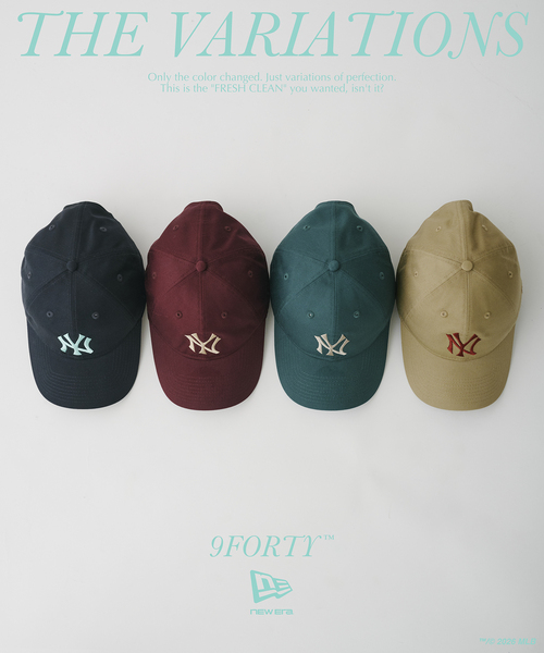 NEW ERA（ニューエラ） キャップ 帽子 メンズ 別注 FRESH CLEAN NYY
