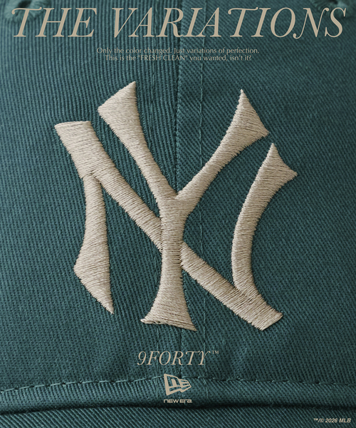 NEW ERA（ニューエラ） キャップ 帽子 メンズ 別注 FRESH CLEAN NYY