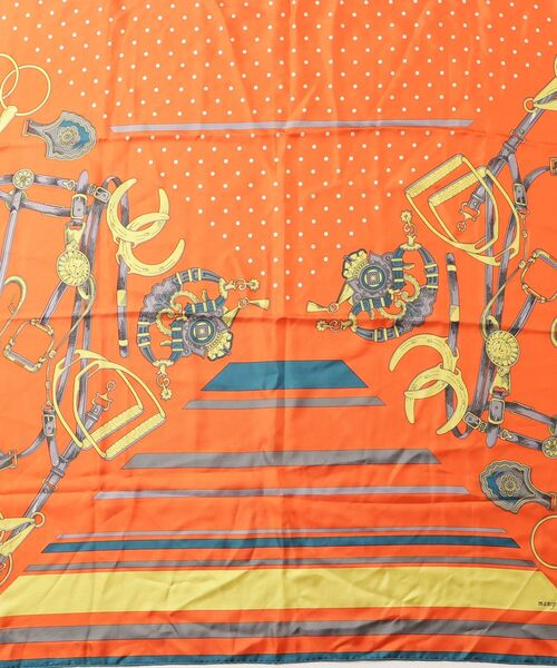 manipuri（マニプリ） スカーフ - オレンジ レディース : ZOZOTOWN
