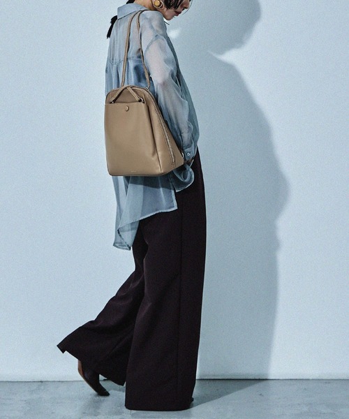 「HUNDRED」 2WAYバッグ ONE SIZE アイボリー レディース_画像2