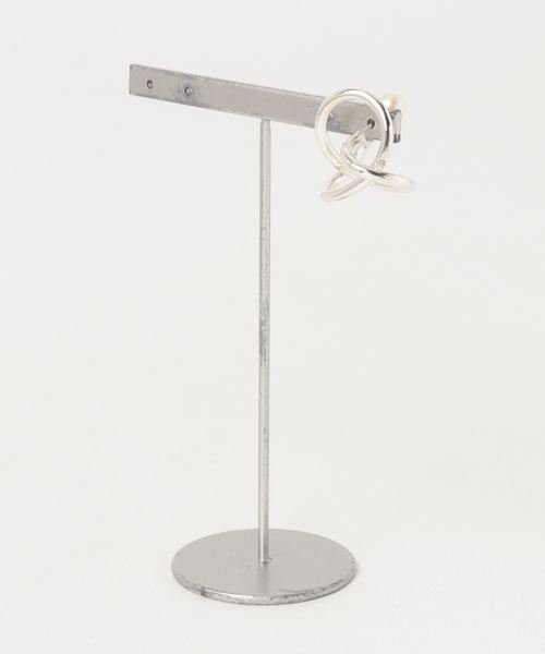 e.m. シルバーノットピアス e.m. ピアス SILVER925シルバーノットピアス/レディース/メンズ