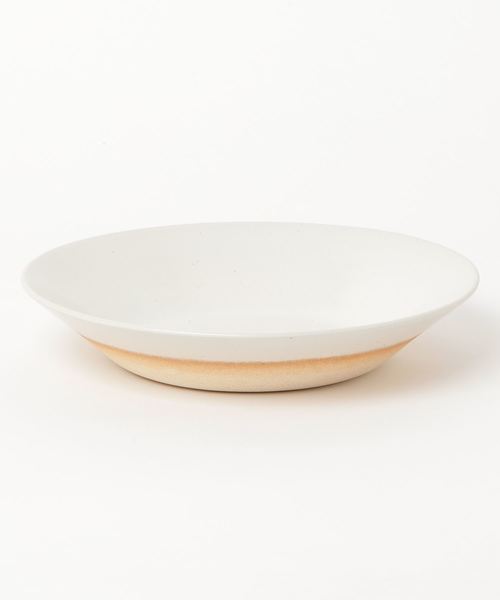 食器 b2c 信楽 奥田窯 プレート L ディープ｜直径24×高4.5cm 