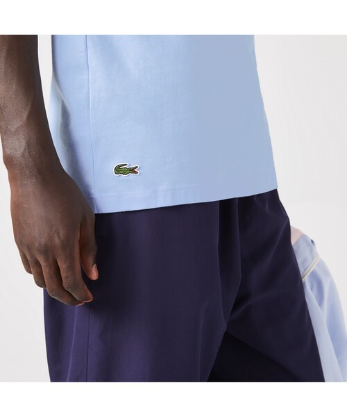 【LACOSTE】ラコステ タイポグラフィ半袖Tシャツ ラコステ LACOSTE 【EC限定】ラコステタイポグラフィTシャツ